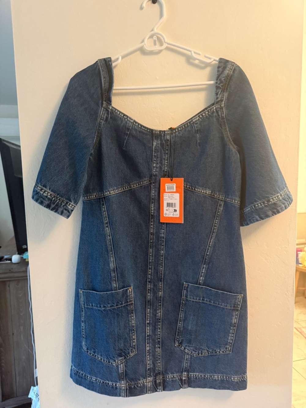 Stine Goya Denim Mini Dress - Blue